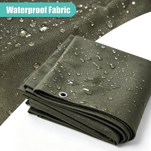Heavy duty canvas tarp oz - canvas, 16