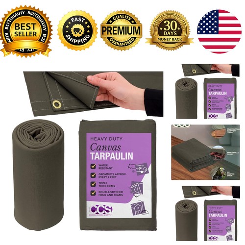 Ccs waterproof canvas tarp - waterproof,