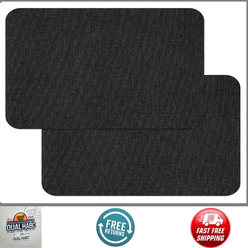 2pcs black canvas repair - black,