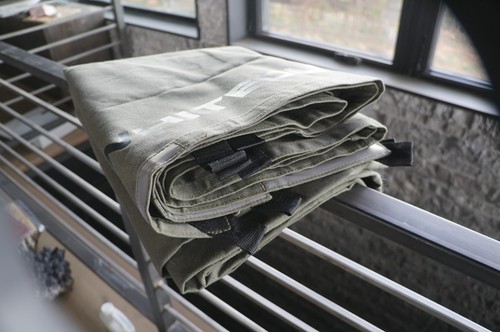 Thick whiteduck canvas tarp - whiteduck, 18