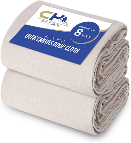 Canvas painters drop cloth - canvas,