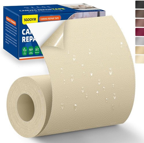 Self adhesive canvas repair - canvas,