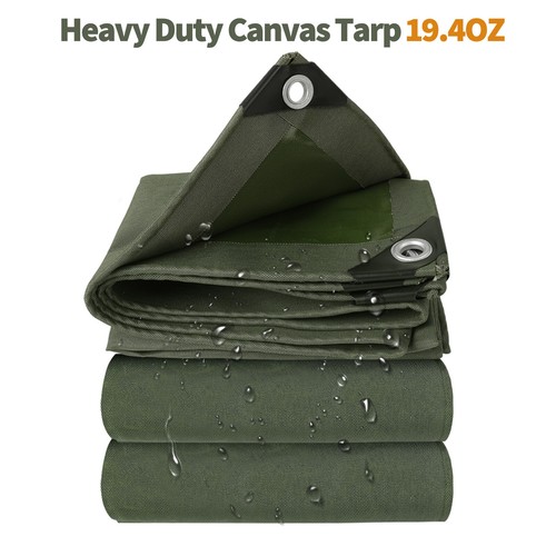 4oz heavy duty canvas tarp - 19.4oz,
